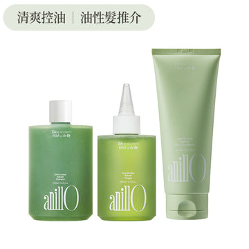 ANILLO Lime Sunday 頭皮淨化系列 夏日特別套組  (855g)