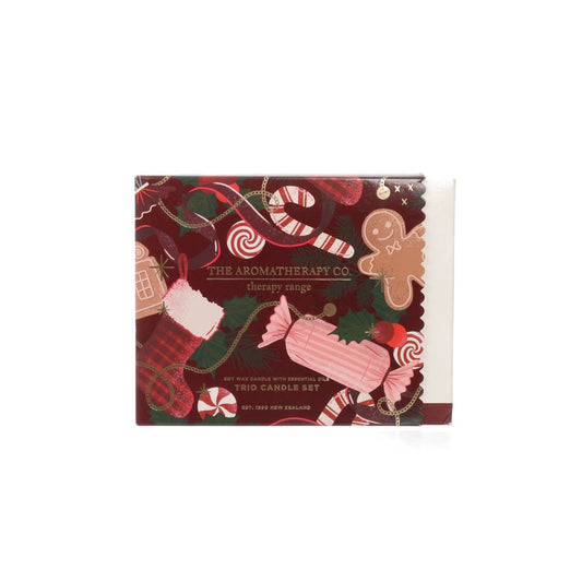 THERAPHY Candle Trio Gift Set - Uplift, Balance & Unwind  (80g)