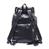 ARCHETYPE Glossy Ribbon Backpack - Black