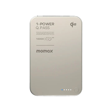 MOMAX 1-Power Q.Pass Qi2 10000mAh Magnetic Powerbank Gen 2 Titanium