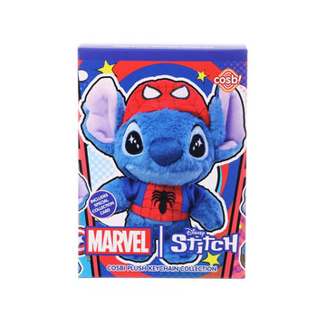 HOT TOYS Stitch - Marvel Stitch Cosbi Plush Keychain Collection