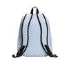 VAN'S Old Skool Check Backpack - Gray Olive