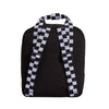 VAN'S Low Key Mini Backpack - Black-White