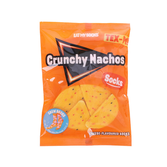 EATMYSOCKS 襪子 - 脆脆玉米片 - 橙色