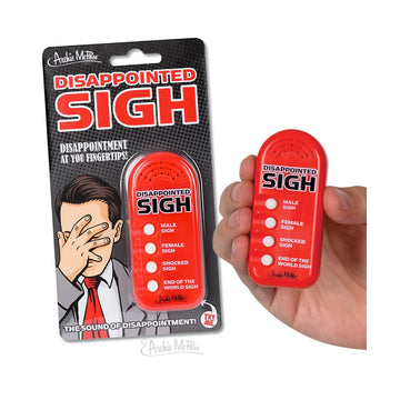 失望的嘆息發聲器