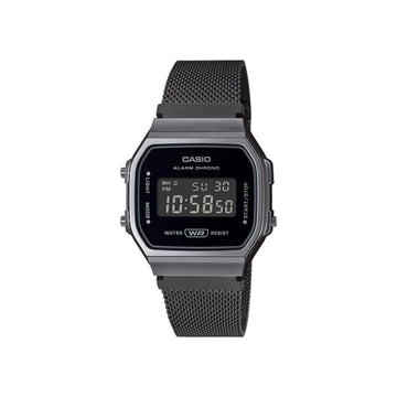 CASIO General - Digital Watch - A168WEMB-1B - Mesh - Gray