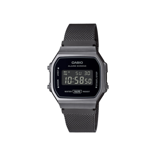 CASIO General - Digital Watch - A168WEMB-1B - Mesh - Gray