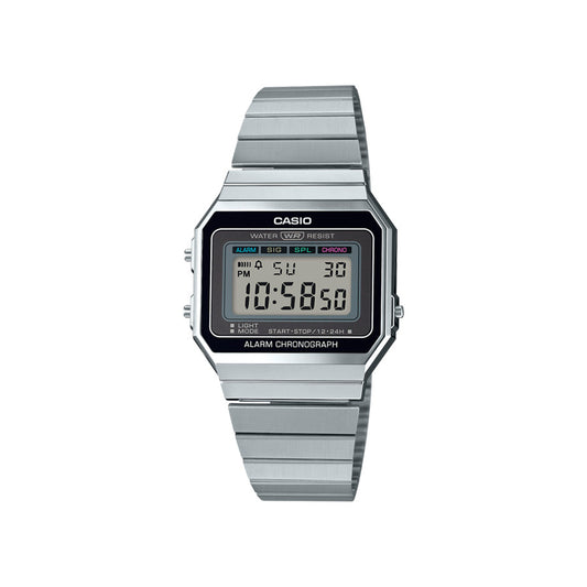 CASIO General - Digital Watch - A700W-1A - Silver