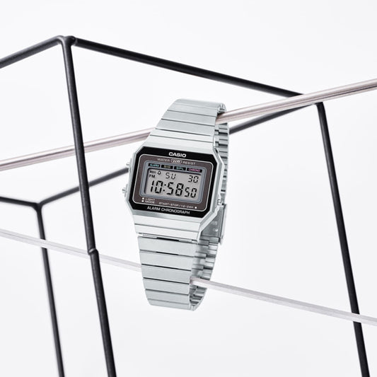CASIO General - Digital Watch - A700W-1A - Silver