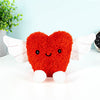 加熱式天使心毛絨公仔