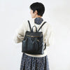 SENBADO F25 SEN 軟PU 背包 - 黑色 (622-3521)  (595g)