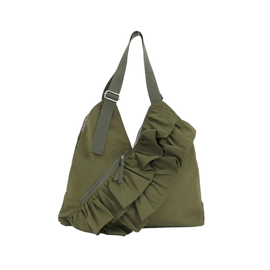 SENBADO F25 SEN THR V Cut 托特包 - 卡其綠色 (622-3314)  (260g)