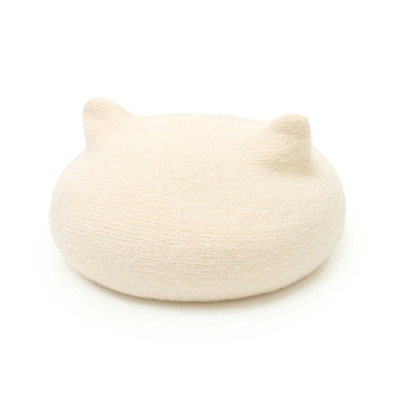 SENBADO F25 SEN 貓耳針織帽 - 米白色 (430-4661)  (95g)