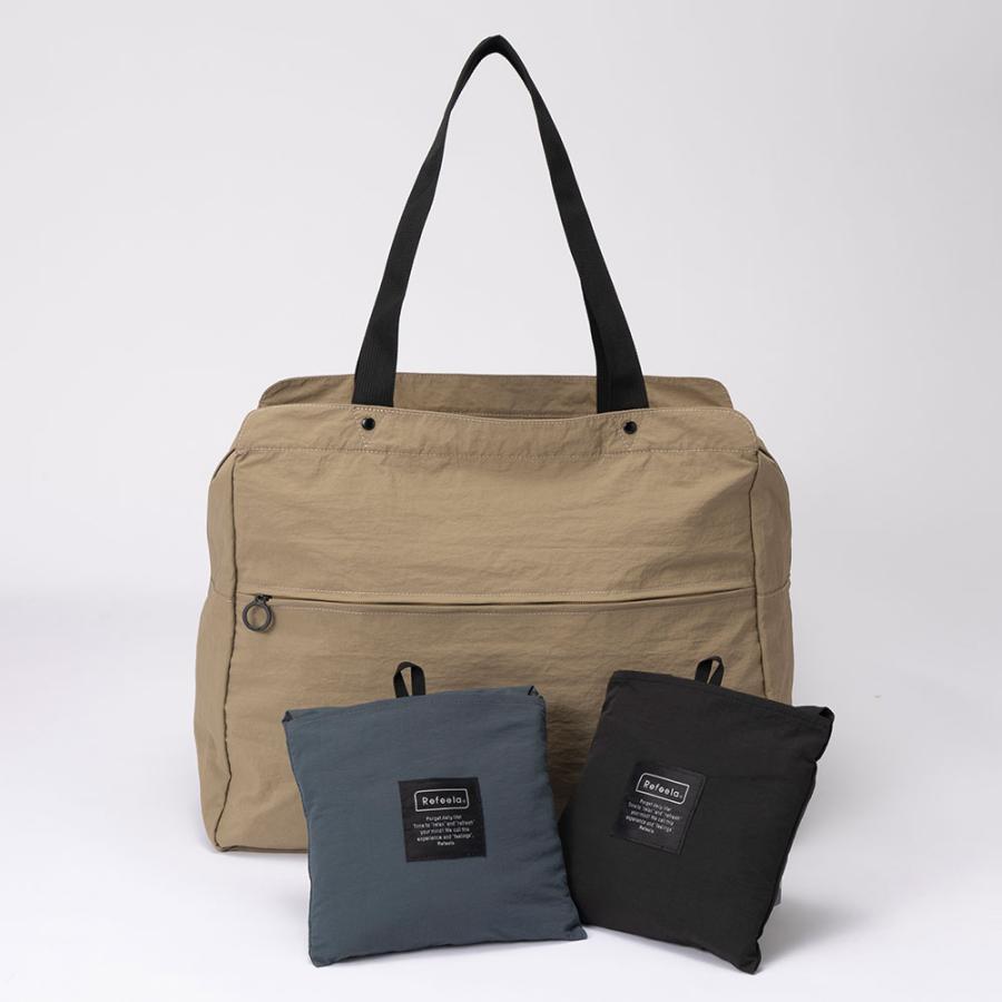 REFEELA Pocketable Boston Bag 42L - BK (270g) – LOG-ON