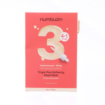 NUMBUZIN No.3 水光收毛孔面膜  (5pcs)