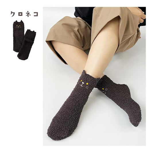 TWIN F25 家居襪 MLA001 C - 貓