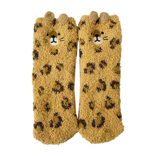 TWIN F25 家居襪 MLA001 D - 獅子