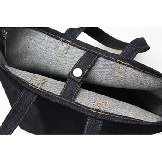 BETTY SMITH Denim Lunch Bag