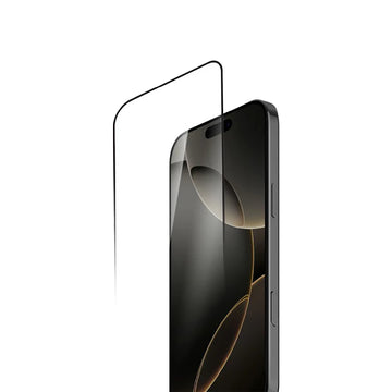 MOMAX iPhone 17 Air GlassPro + Ultra Clear HD Tempered Glass Black