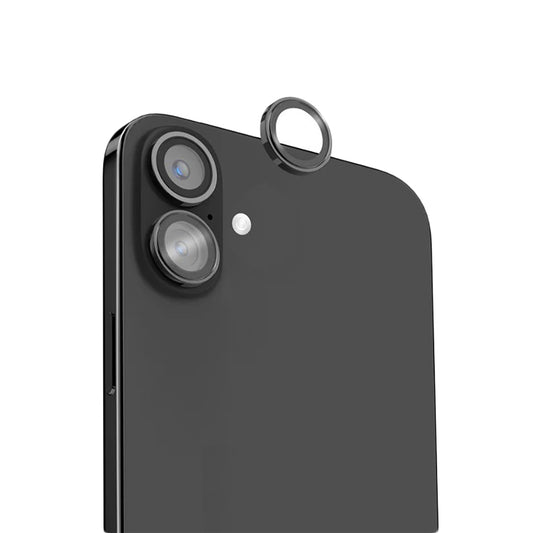 MOMAX iPhone 17 GlassPro + Full Coverage Tempered Glass Lens Protector Black