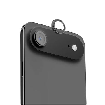 MOMAX iPhone 17 Air GlassPro + Full Coverage Tempered Glass Lens Protector Black