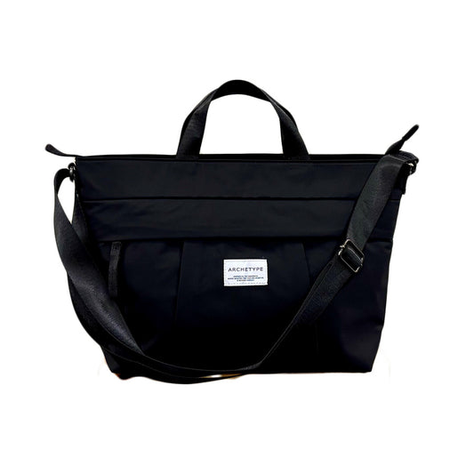 ARCHETYPE Patrick 2Way Shoulder Bag- Black