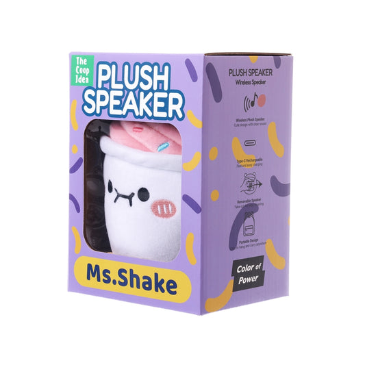 THECOOPIDEA THECOOPIDEA 毛絨藍牙喇叭 奶昔