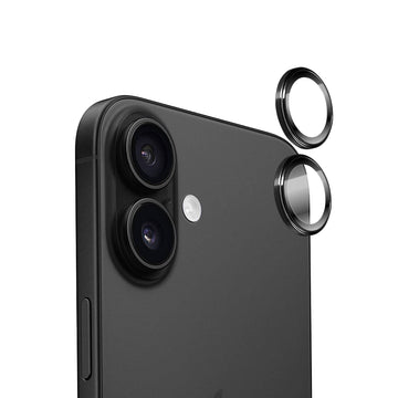 TORRII iPhone 17 Bodyglass Aluminium Ring Camera Lens - Black