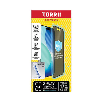 TORRII iPhone 17 Pro Max Bodyglass Full Privacy Protector