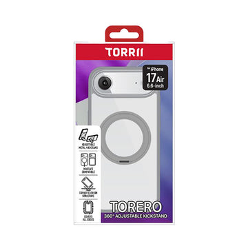 TORRII iPhone 17 Air Torero Magnetic Stand - Grey