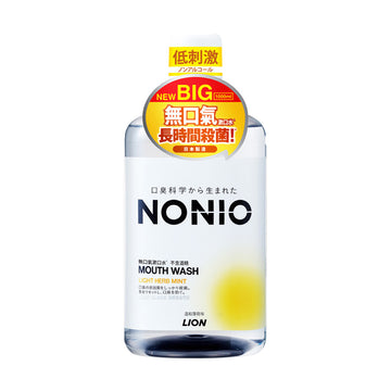 NONIO Mouthwash - Non-Alcohol Light Herb Mint  (1000mL)