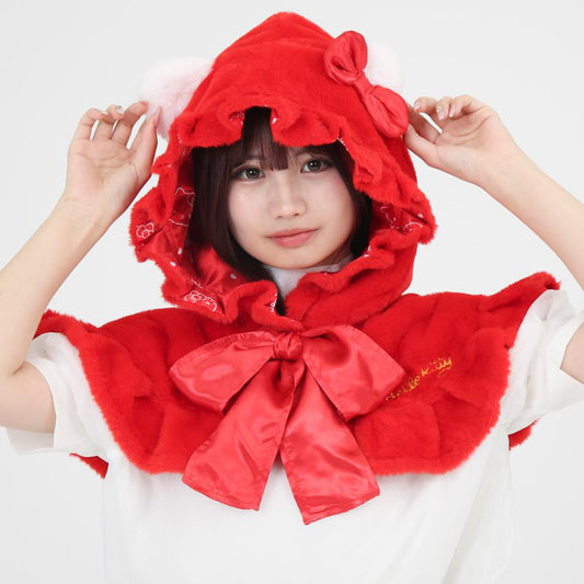 SANRIO FAMILY 服裝連帽斗篷 -  吉蒂貓