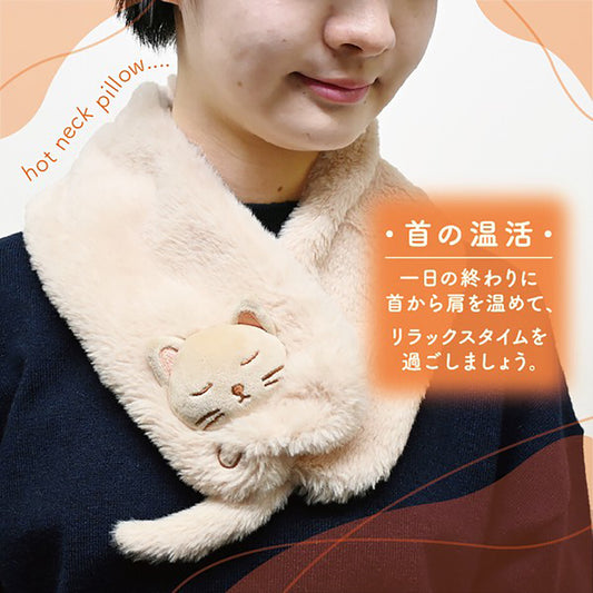 CHARLEY FW24 Charley 保暖頸巾 - 貓