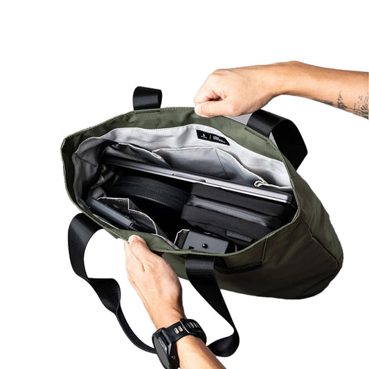 ALPAKA Elements Tote - Green/Grey