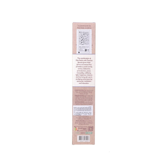 SAGRADA MADRE Incense Palo Santo - Champa  (8pcs)