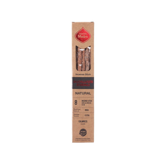 SAGRADA MADRE Incense - Natural Sandalwood & Frankincense  (8pcs)