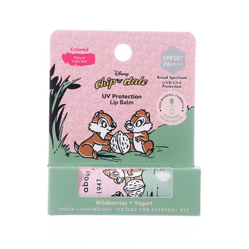 DISNEY Chip 'N' Dale UV Protection Colored Lip Balm  (3.6g)