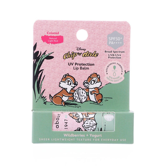 DISNEY Chip 'N' Dale UV Protection Colored Lip Balm  (3.6g)