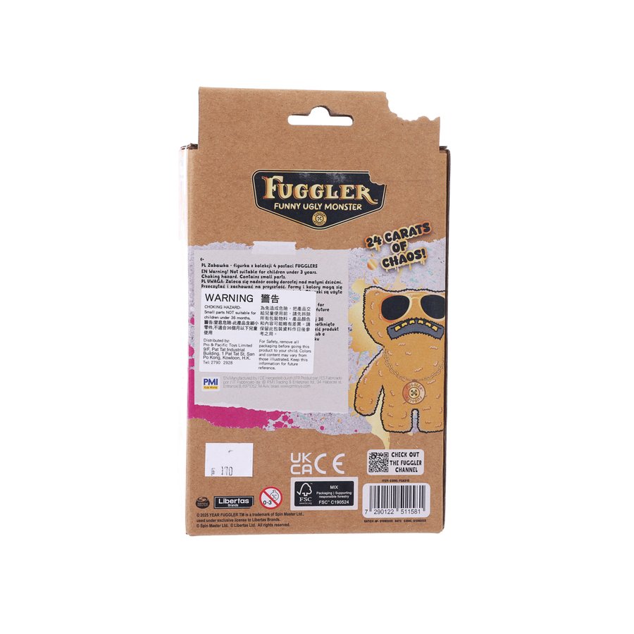 FUGGLER Fuggler Gold Figure 11.5cm – LOG-ON