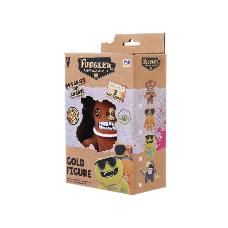 FUGGLER Fuggler Gold Figure 11.5cm – LOG-ON