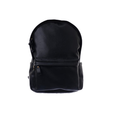 ARCHETYPE Manson Pu Leather Backpack_ Black