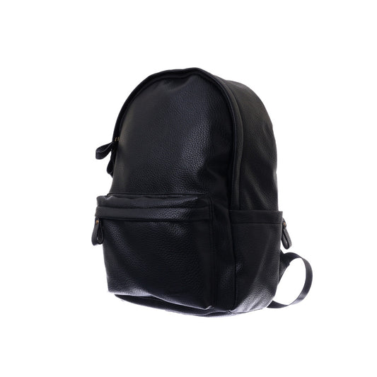 ARCHETYPE Manson Pu Leather Backpack_ Black