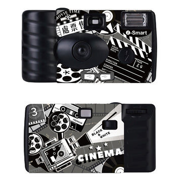 I-SMART Disposable Camera - Black & White Movie (B&W)