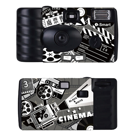 I-SMART Disposable Camera - Black & White Movie (B&W)