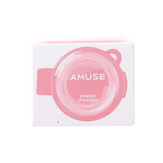AMUSE Powder Lip & Cheek - Strawberry Milk  (4g)