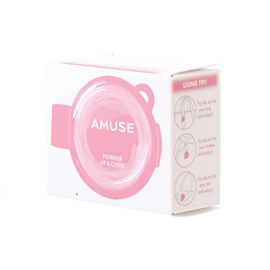 AMUSE Powder Lip & Cheek - Strawberry Milk  (4g)