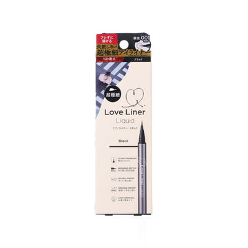 LOVE LINER Liquid Eyeliner Ultra Fine Brush R5 - Black