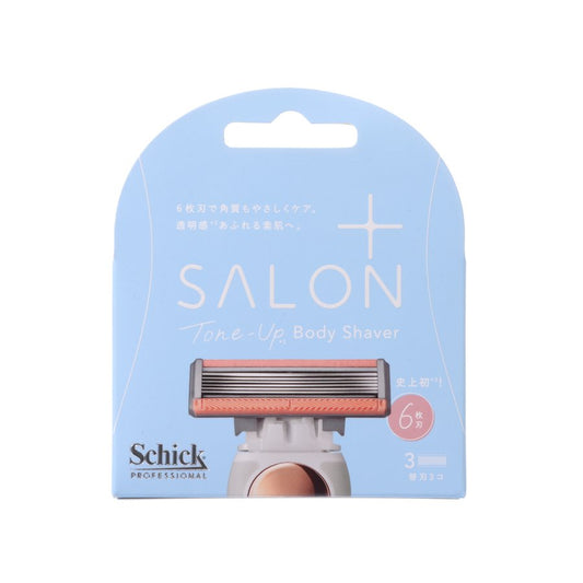 SCHICK Salon+ Tone Up Body Shaver Refill 3's