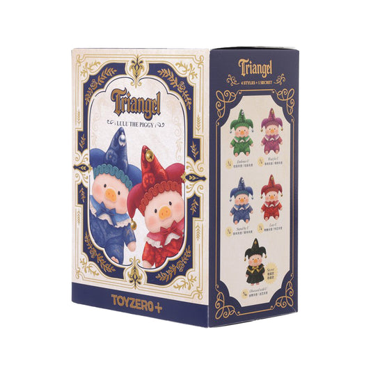 TOYZEROPLUS LuLu the Piggy - Triangel PVC Face Plush Keychain Blindbox