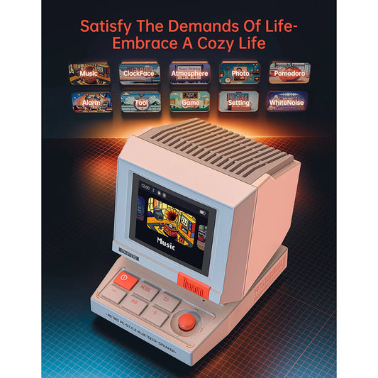 DIVOOM MiniToo 復古電腦造型像素藍牙喇叭